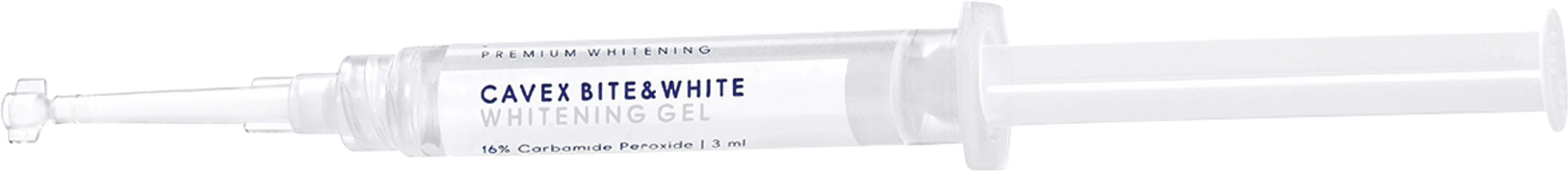 CAVEX Bite&White Packung 3 x 3 ml Spritze