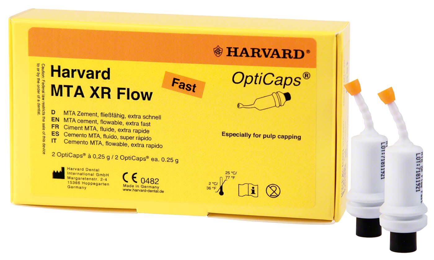Harvard MTA XR Flow Fast OptiCaps® (MTA-CAP) Harvard Dental International