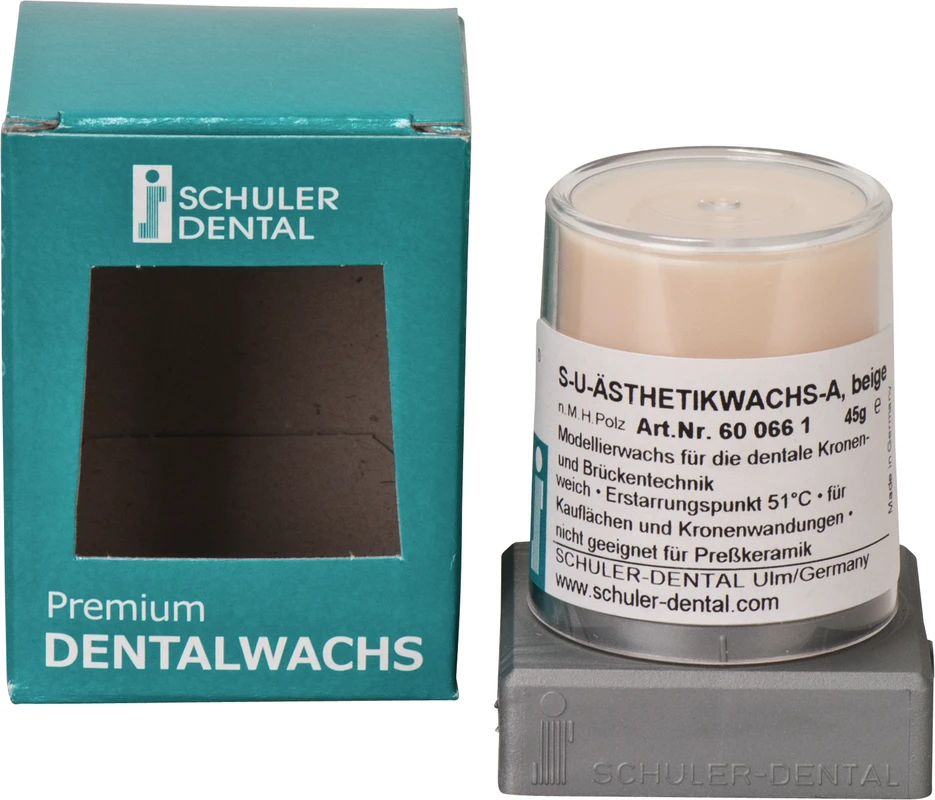 S-U-Ästhetikwachs Kegel 45 g Ästhetikwachs A, beige