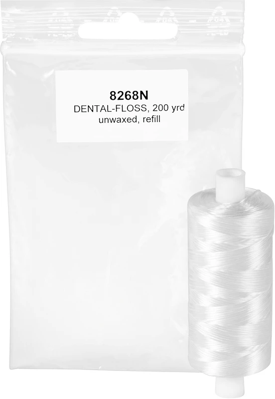 DENTAL-FLOSS Nachfüllrolle 200 m ungewachst DENTAL-FLOSS Profimed