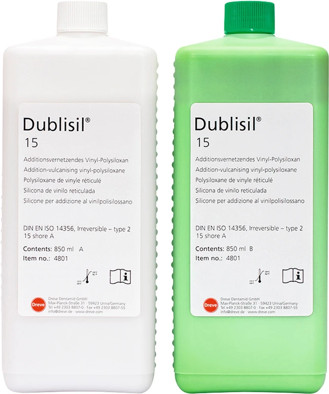 Dublisil® 15 Packung 850 ml Flasche A, 850 ml Flasche B
