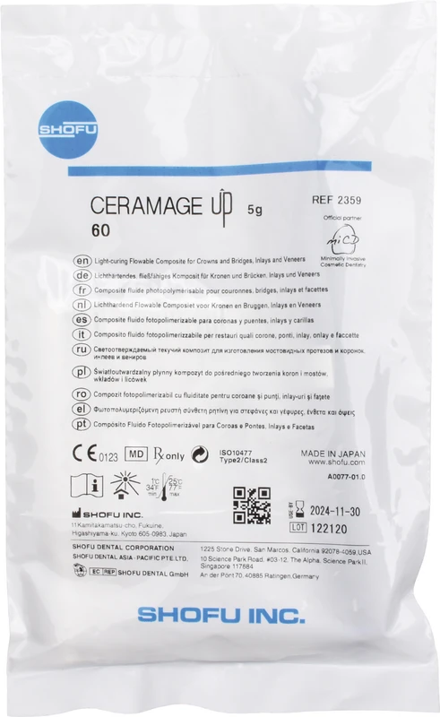 CERAMAGE UP Spritze 5 g Komposit inzisal 60