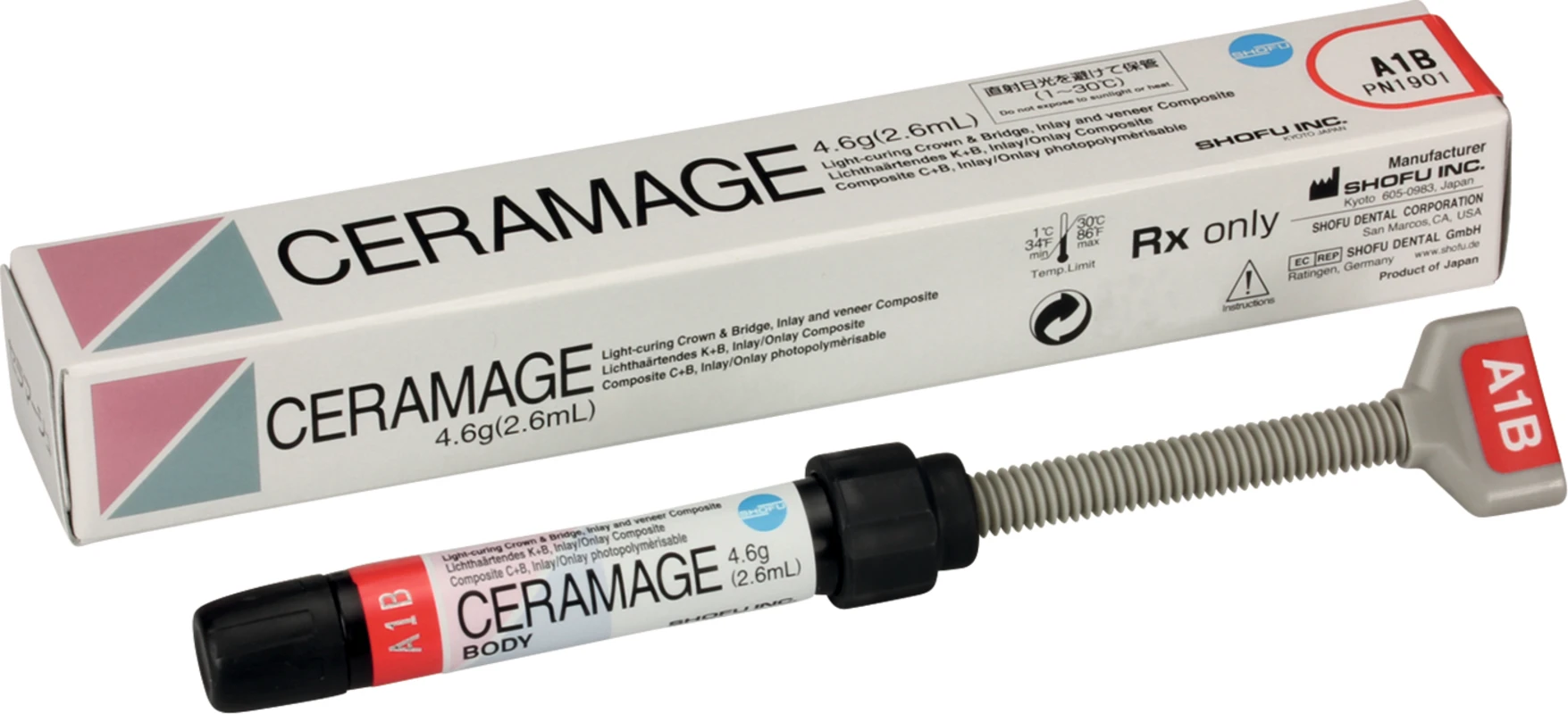 CERAMAGE Spritze 4,6 g dentin A1