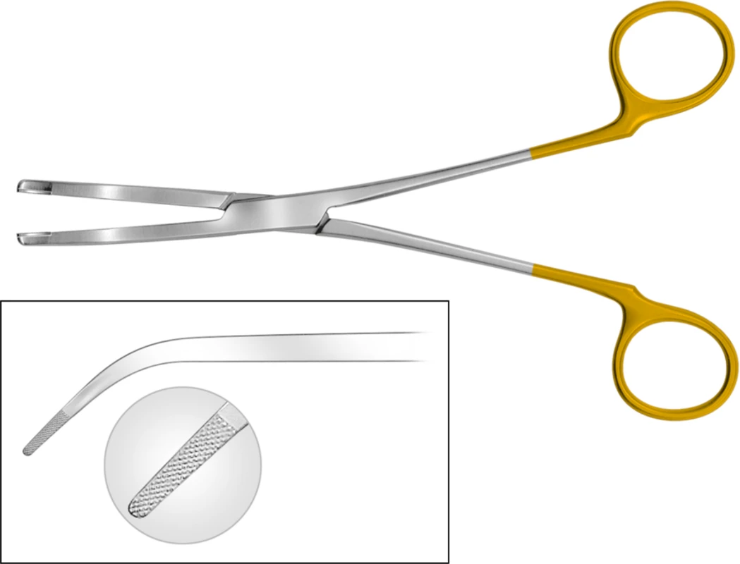 Provisorienzange nach Gutowski Stück HSL 211-16, 160 mm