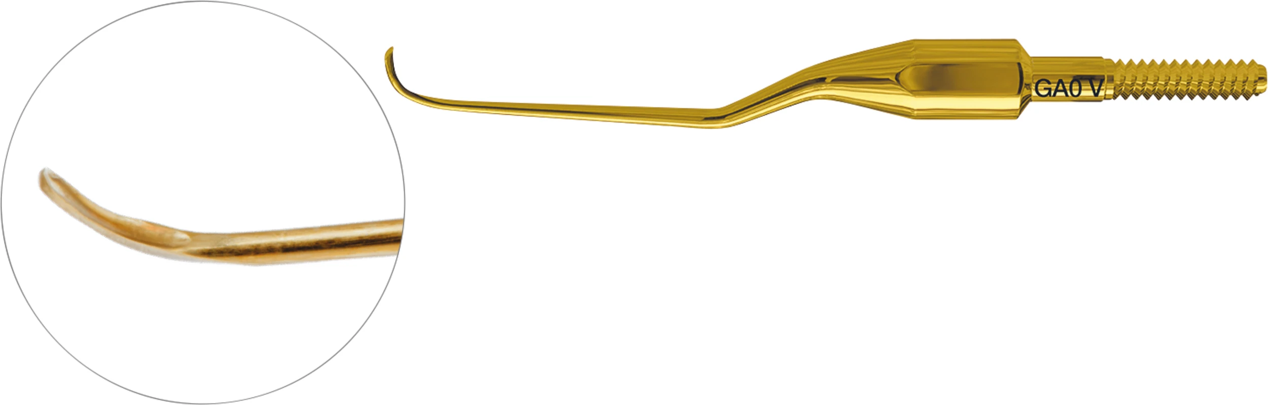 Glacier™ Quik-Tips™ - Gracey +3 - Access Stück Figur 0, XP&sup2; Technology&trade;, ohne Griff