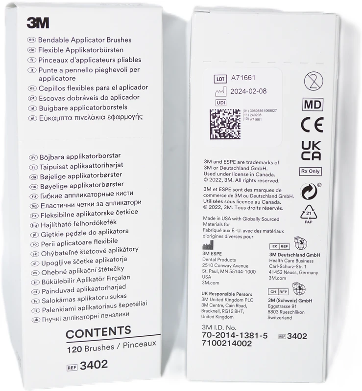 Biegsame Applikatorpinsel 3M