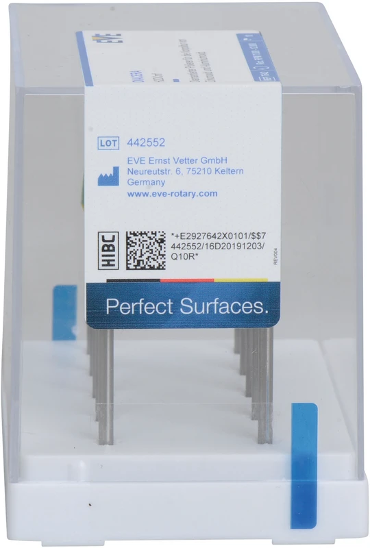 EVE DIACERA Packung 10 Stück grün mittel, HP, Figur Spitze, 4 x 13 mm