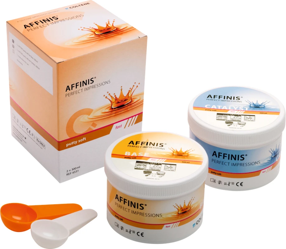 AFFINIS® Putty Packung 300 ml Base, 300 ml Katalysator, Putty soft fast
