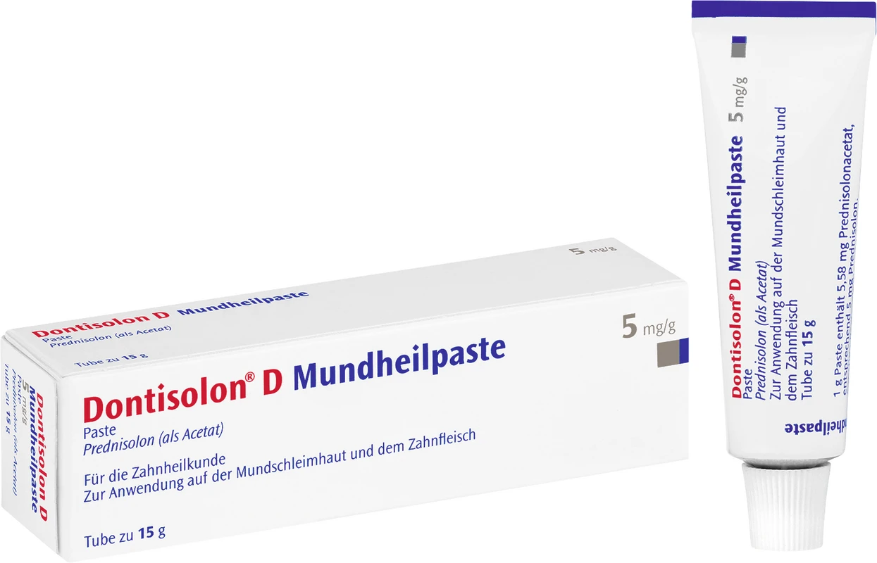 Dontisolon® D Tube 15 g Mundheilpaste