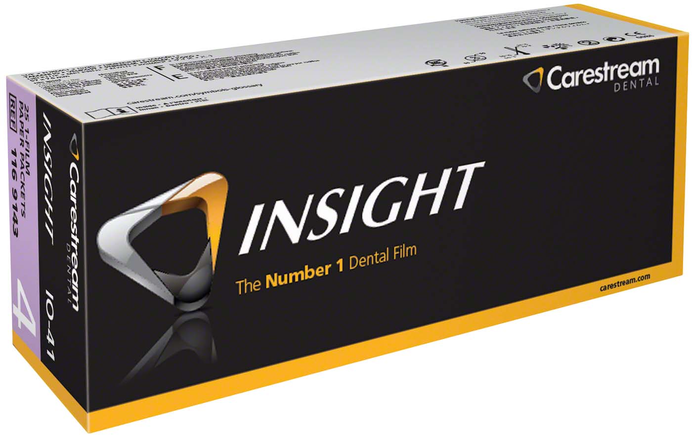 INSIGHT Occlusal Film Packung 25 Stück 5,7 x 7,6 cm, IO-41 INSIGHT Occlusal Film Carestream HEALTH