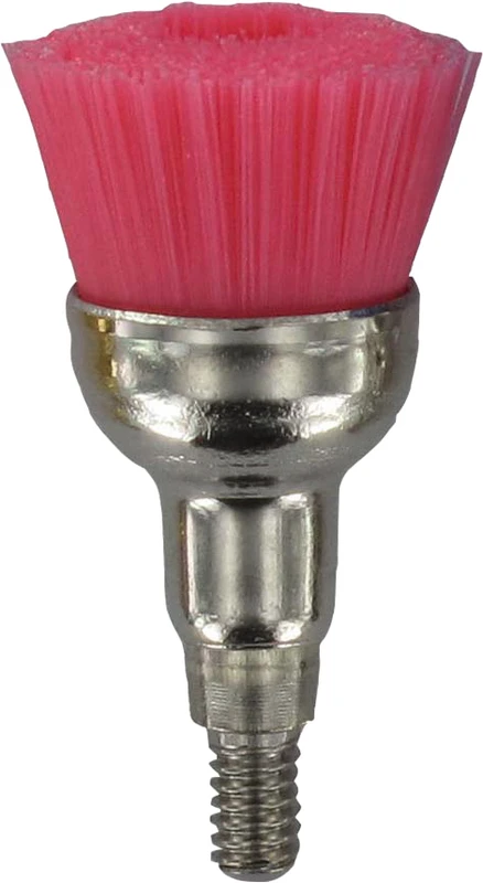 Nylon Polierbürsten Smart Packung 100 Stück pink, weich, screw