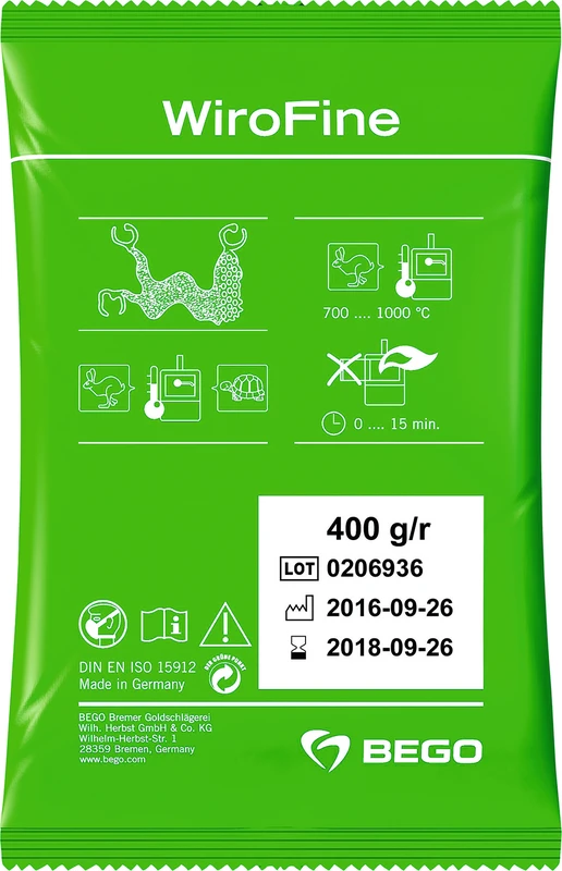 WiroFine Karton 45 x 400 g Beutel