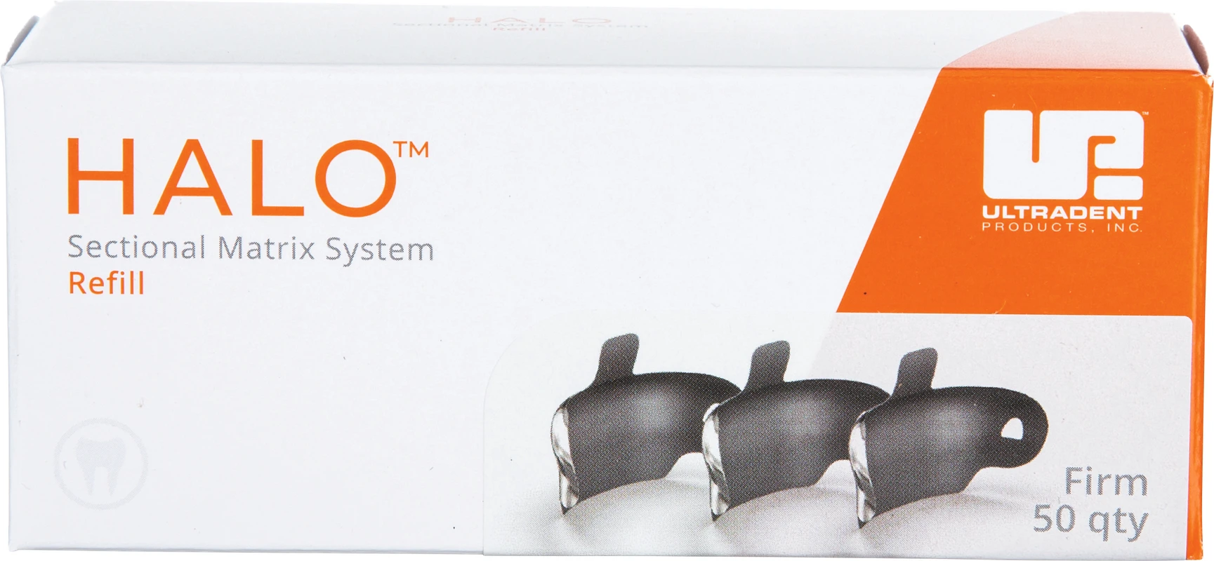 HALO™ Firm Nonstick Matrix Band Packung 50 Stück 7,5 mm, mit Teflon