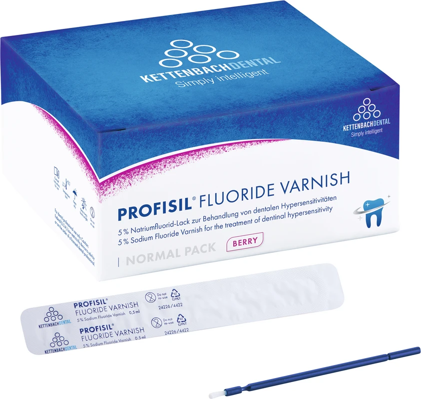Profisil® Fluoride Varnish Packung 50 Stück 0,5 ml, Beere