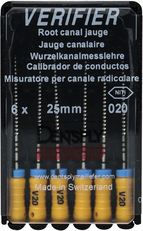 THERMAFIL® Verifier Packung 6 Stück ISO 020 THERMAFIL® Verifier Dentsply Sirona