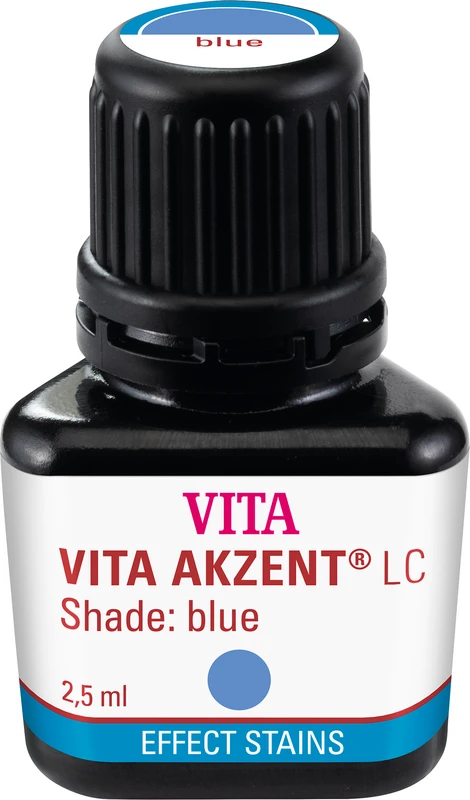 VITA AKZENT® LC Flasche 2,5 ml Effektfarben effect stains blau