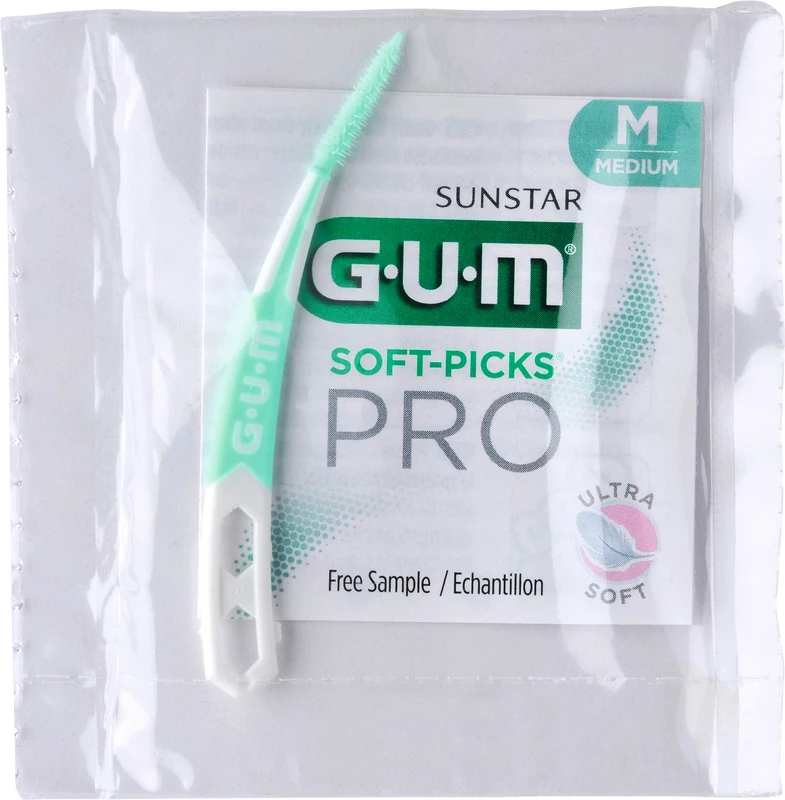 GUM® SOFT-PICKS® PRO Packung 100 Stück medium