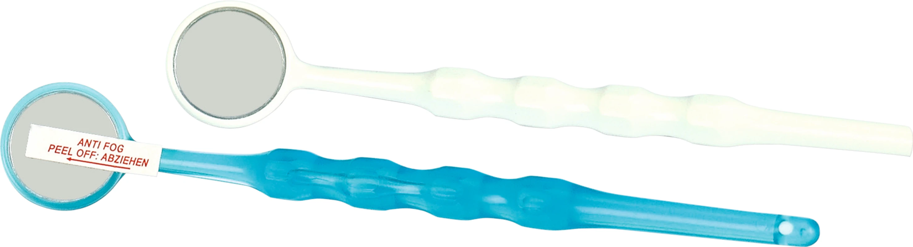 BRILLANT Anti-Fog Packung 50 Mundspiegel blau-transparent
