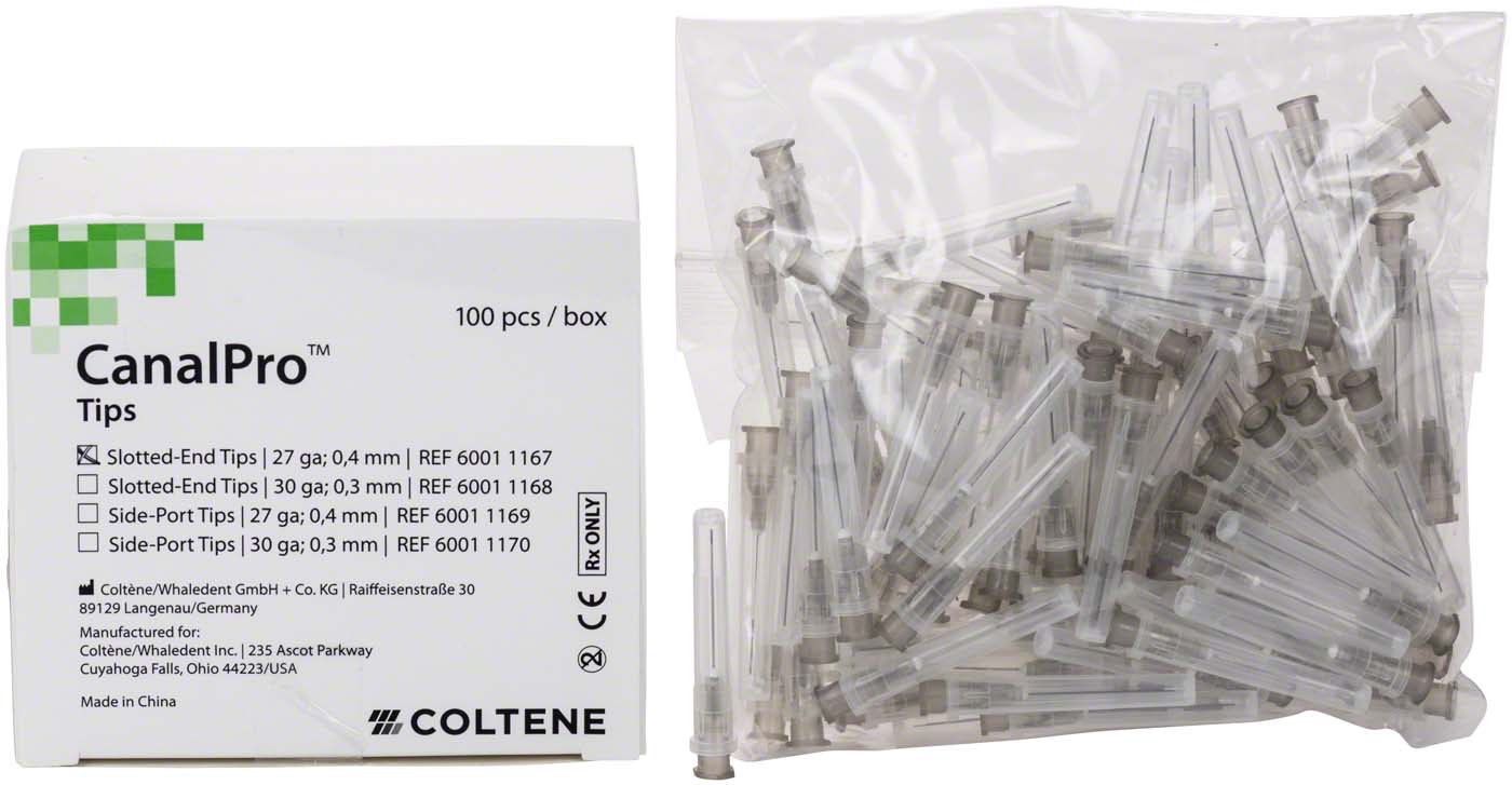 CanalPro Slotted-End Tips COLTENE