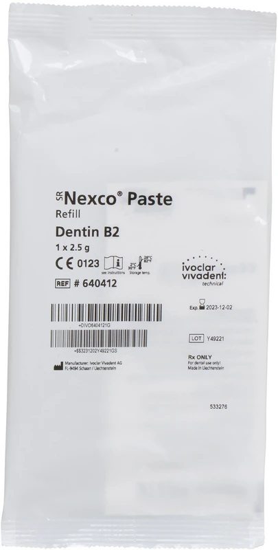 SR Nexco® Spritze 2,5 g Paste dentin B2