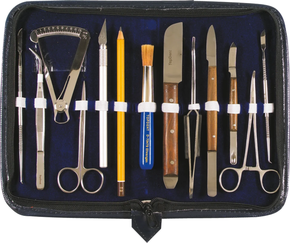 TOPDENT Ausbildungssortiment – Set komplett Set 13 Instrumente