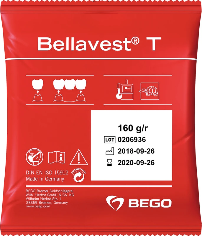 Bellavest® T Karton 80 x 160 g Beutel Bellavest® T BEGO