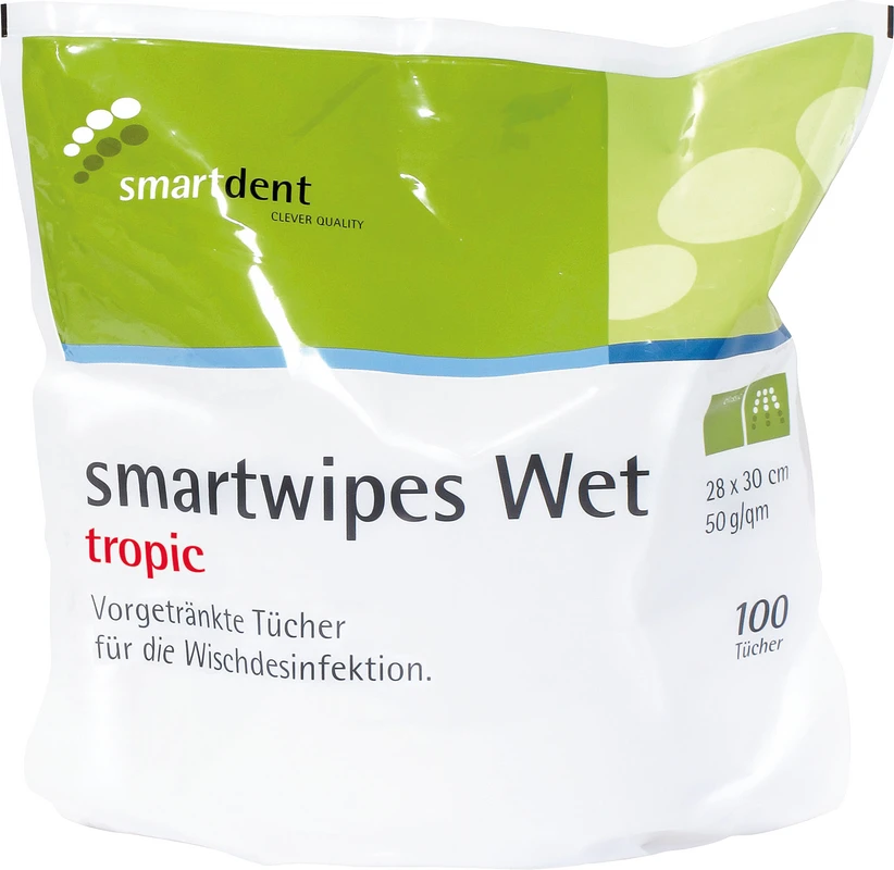 smartwipes Wet Beutel 100 Stück tropic, 28 x 30 cm