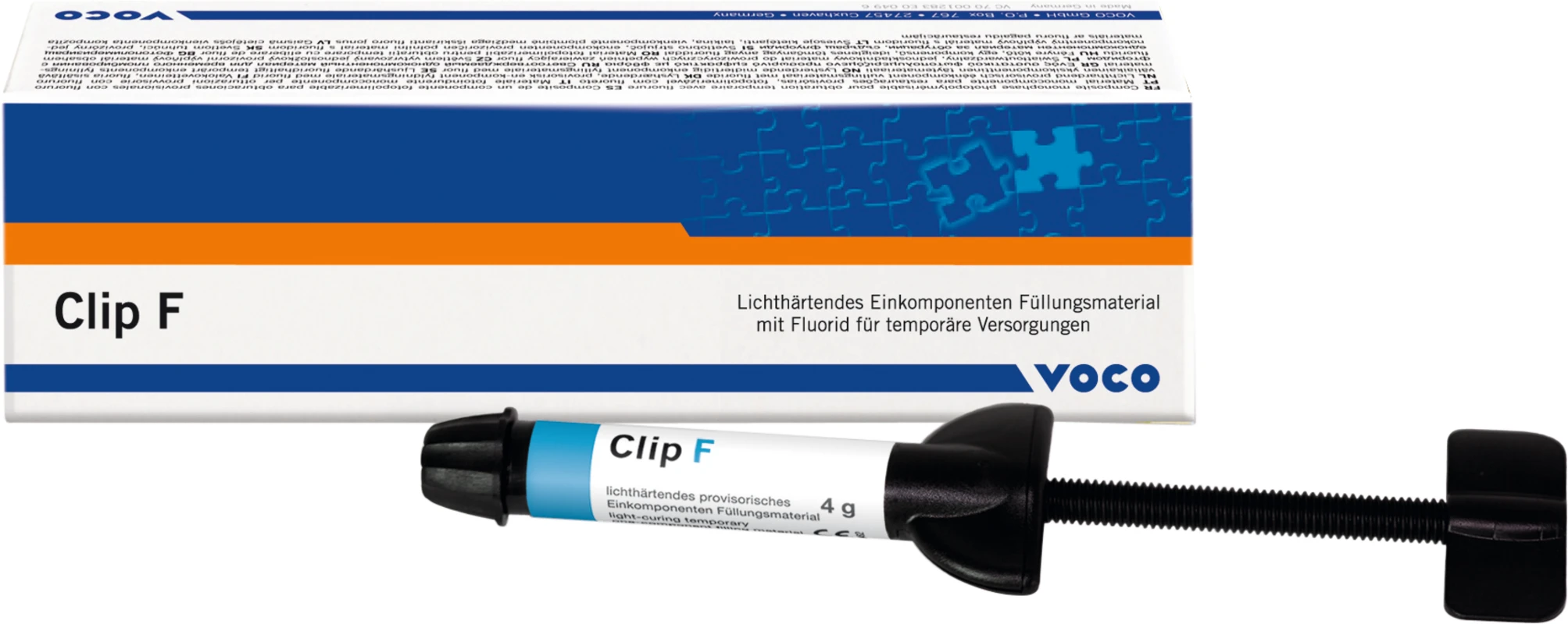 Clip F Packung 2 x 4 g Spritze Clip F VOCO