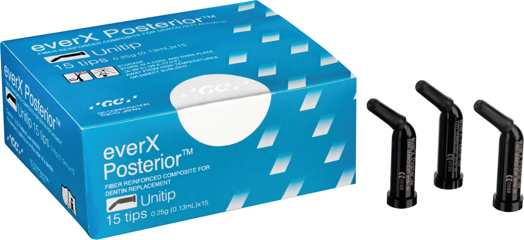 GC everX Posterior™ Packung 15 x 0,25 g Unitip GC everX Posterior™ GC