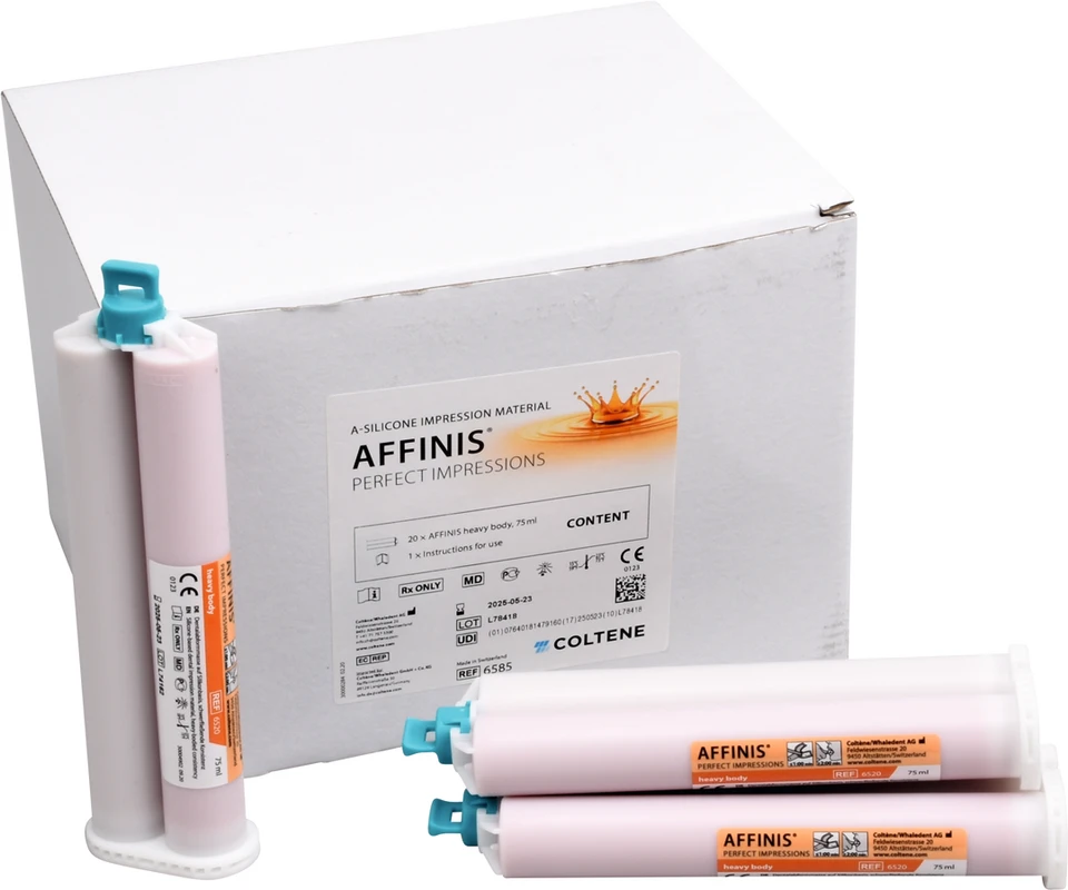 AFFINIS® System 75 Nachfüllpackung 20 x 75 ml Doppelkartusche heavy body