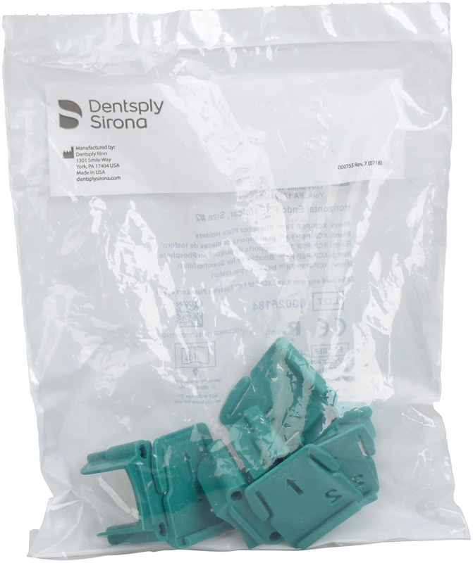 Endo Halter Packung 4 Stück horizontal für Speicherfolien Größe 2