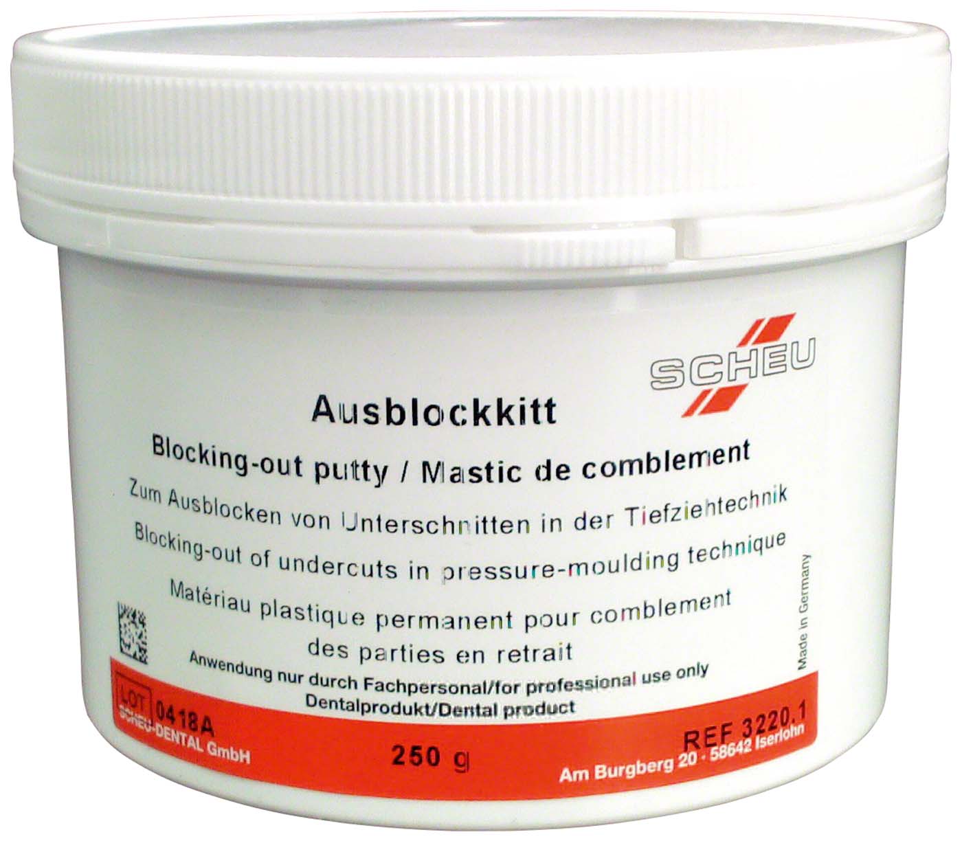 Ausblock-Kit SCHEU-DENTAL