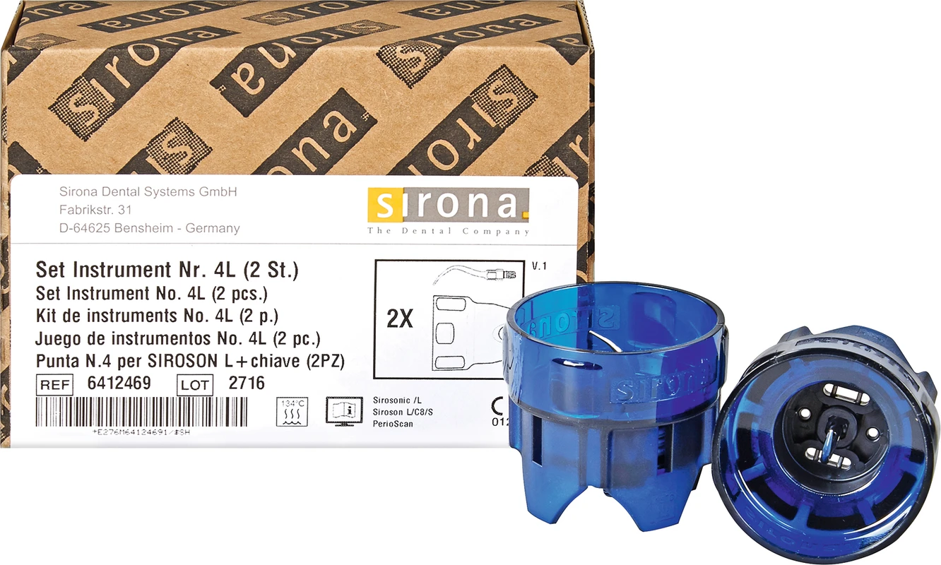 Siroson L Instrumente Packung 2 Stück Nr. 4 L inklusive Drehmomentschlüssel