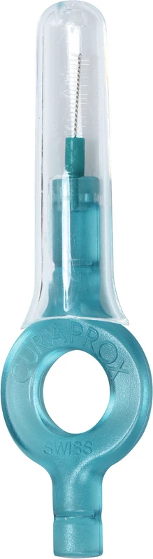 CURAPROX CPS prime handy Beutel 50 Stück 06 türkis, Ø 2,2mm, vormontiert