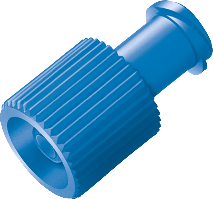 Combi-Stopper-Verschlusskonen Packung 100 Stück blau