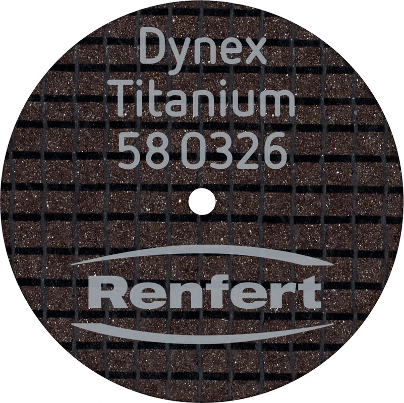 Dynex Titanium Packung 20 Stück stabil, elastisch, glasfaserverstärkt, Ø 26 mm x 0,3 mm