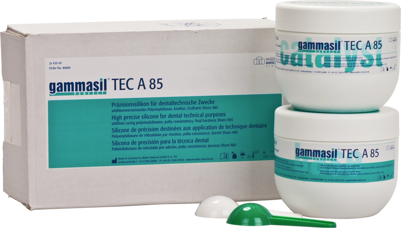 gammasil® PERFECT TEC A 85 Packung 420 ml Dose Base, 420 ml Dose Katalysator