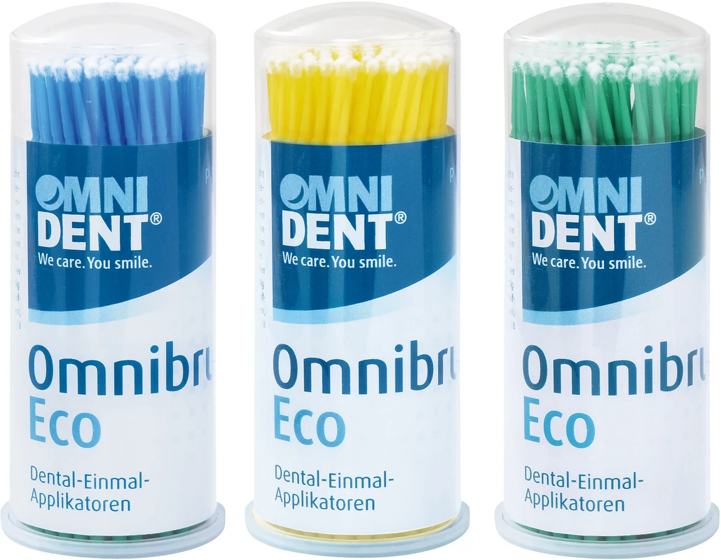 Omnibrush Eco Packung 100 Stück grün