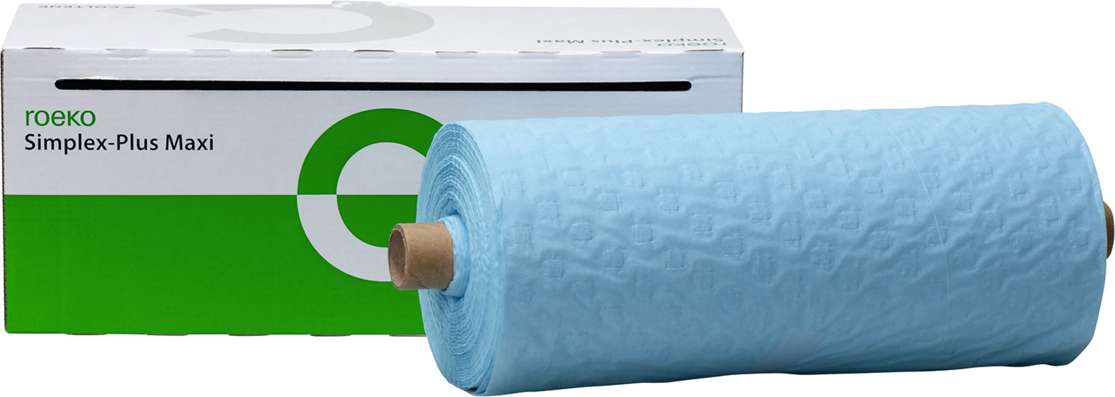 roeko Simplex-Plus Maxi Rolle 80 Stück blau, 60 x 60 cm