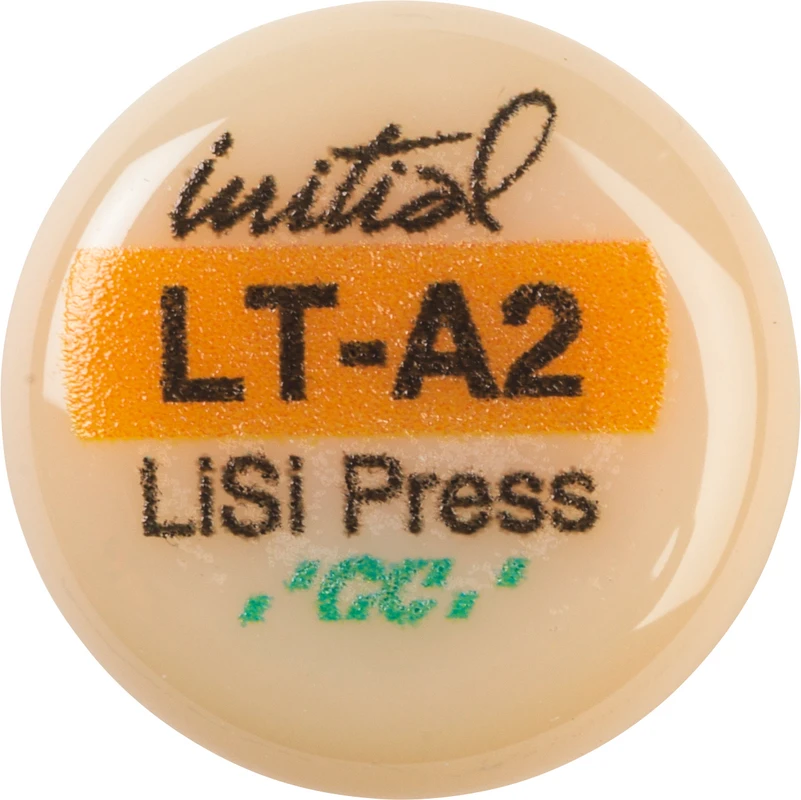 GC Initial™ LiSi Press Packung 5 x 3 g Rohling A2 LT