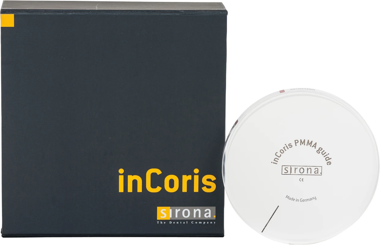 inCoris PMMA Guide disc Stück Ø 98,5 mm, H 22 mm