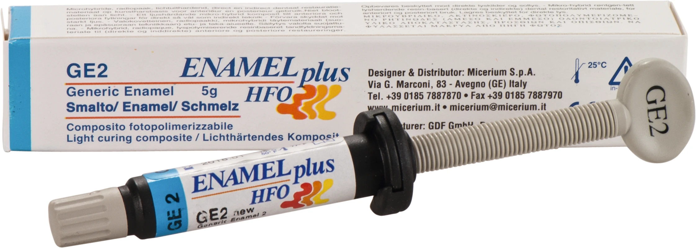 ENAMEL plus HFO Spritze 5 g enamel GE2