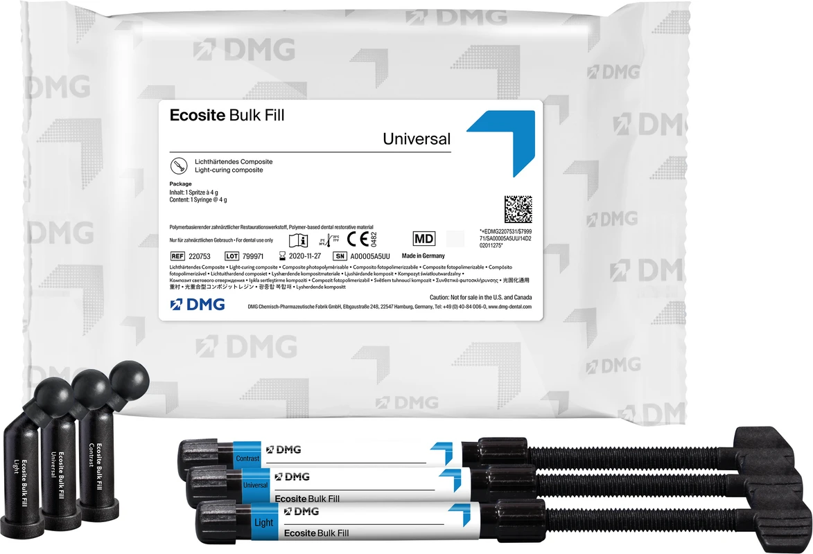 Ecosite Bulk Fill Spritze 4 g contrast