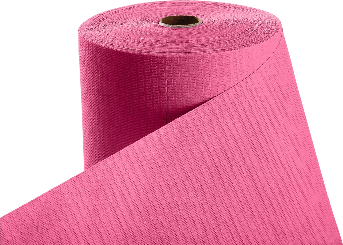 TOP SAFE PLUS Umhang Rolle 6 x 80 Stück fuchsia, 53 x 60 cm