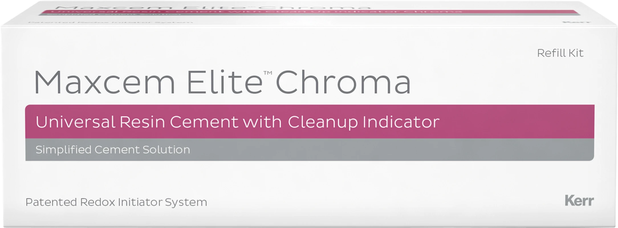 Maxcem Elite™ Chroma Refill Packung 2 x 5 g Automix-Spritze clear, Zubehör