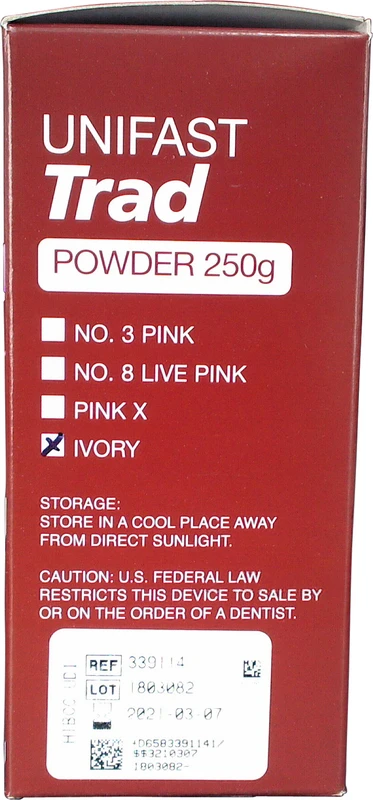 GC UNIFAST Trad Packung 250 g Pulver ivory
