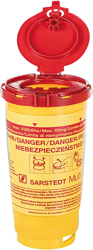 Multi-Safe twin plus Stück gelb 0,5 Liter Volumen
