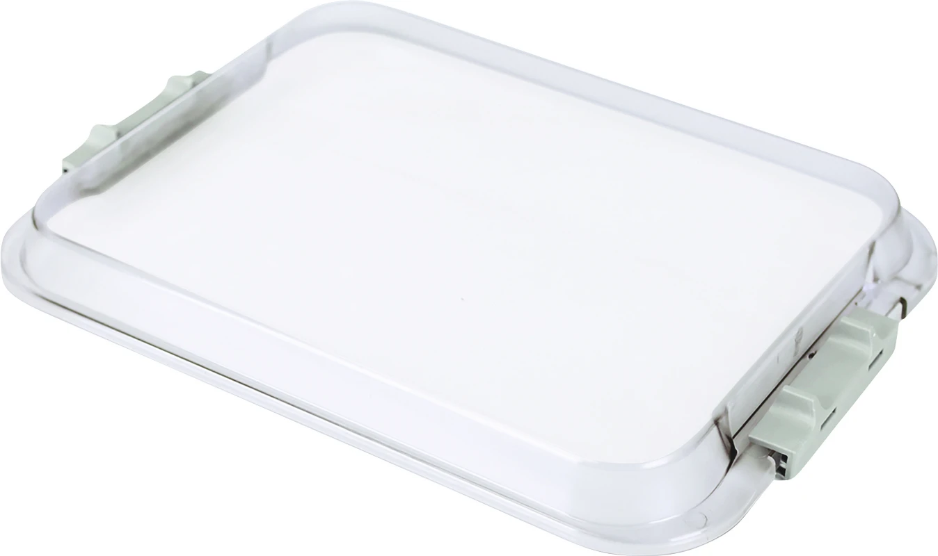 B-Lok Tray Stück Tray Abdeckhaube Safe-Lok transparent verriegelbar