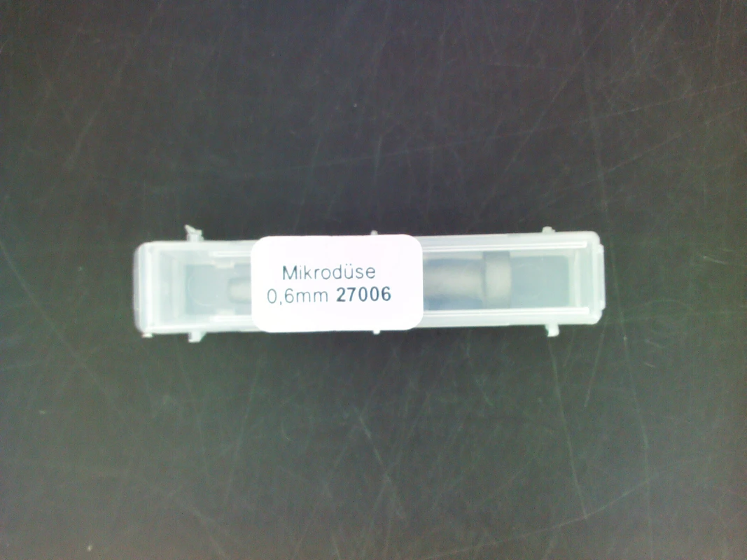 Mikrodüsen Stück 0,6 mm Mikrodüsen Stück 0,6 mm
