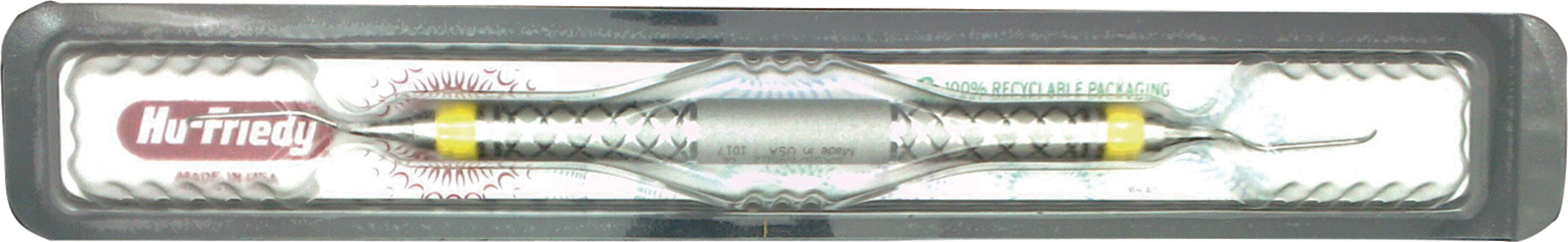 Küretten Gracey Mini Five EverEdge™ 2.0 Stück Figur 5/6, oral/labial, Griff #9, gelb